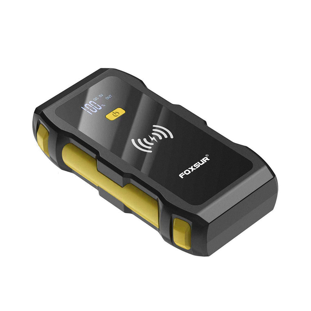 Arrancador de Autos y Motos 39800mAh – Power Bank con Carga Inalámbrica y Protección Avanzada