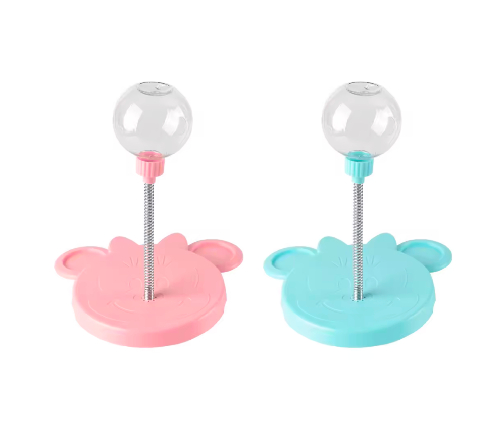 Bola Dispensadora de Comida Interactiva con Resorte