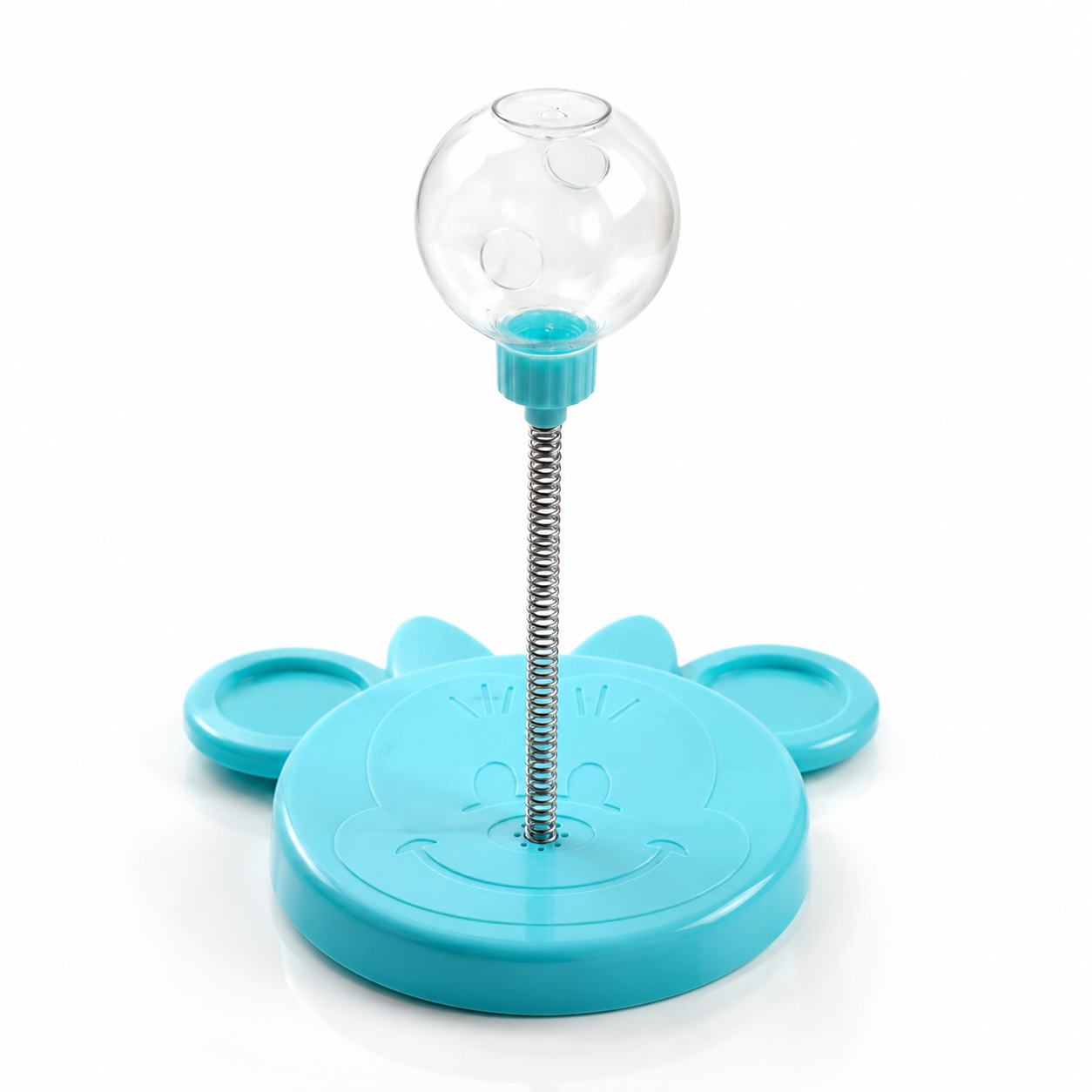 Bola Dispensadora de Comida Interactiva con Resorte