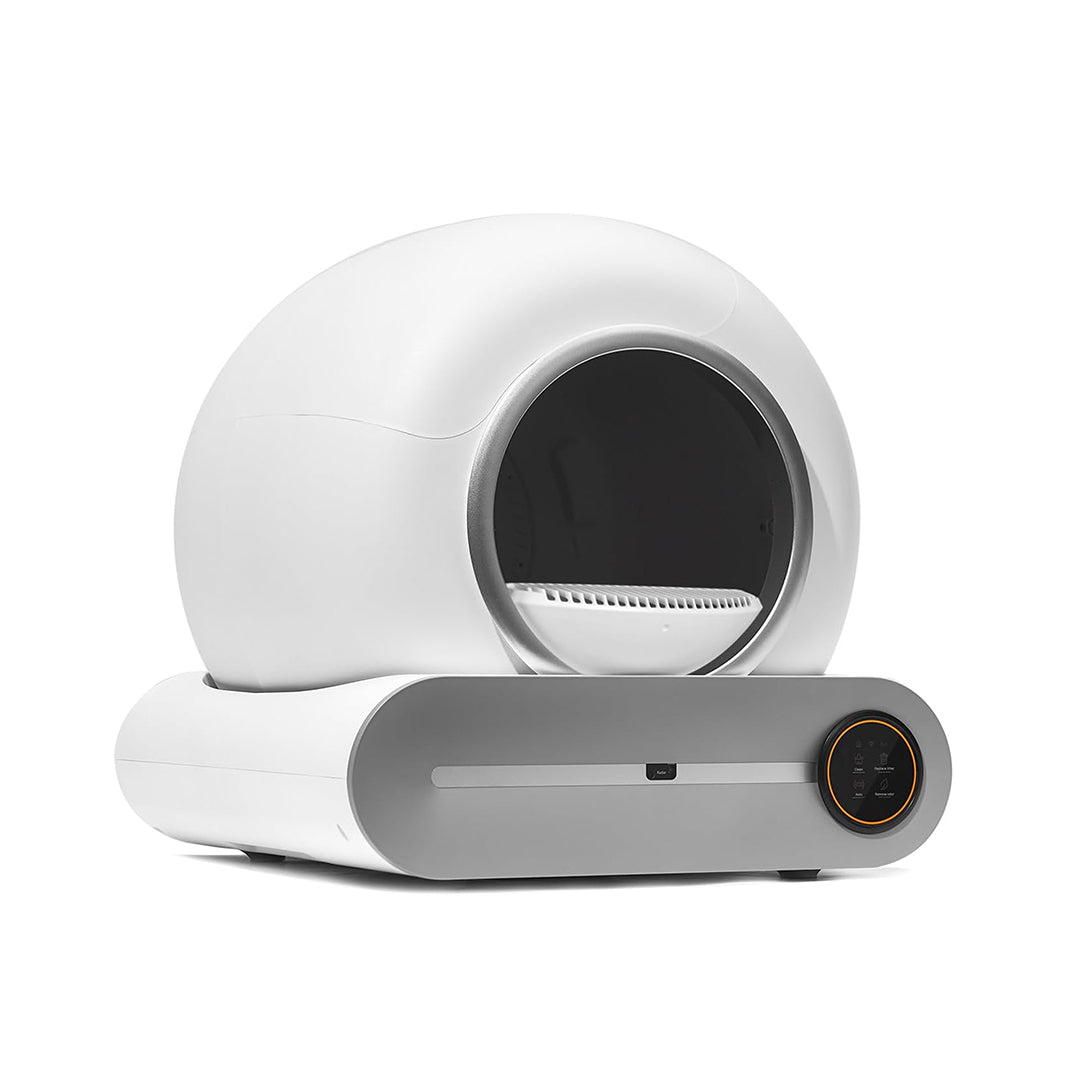 Arenero Inteligente Circular Automático para Gatos