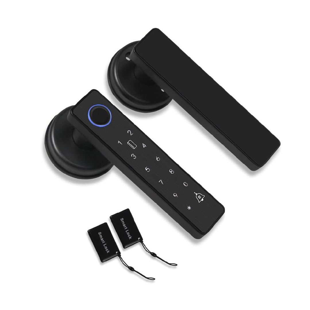 Cerradura Inteligente Interior 5 en 1 con Huella, App, compatible con Alexa y más