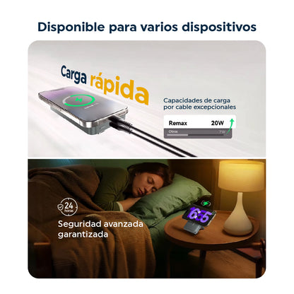 Power Bank Magnético Inalámbrico 10000mAh