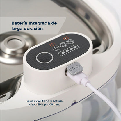 Bebedero Inálambrico Premium para Mascotas 2.5L