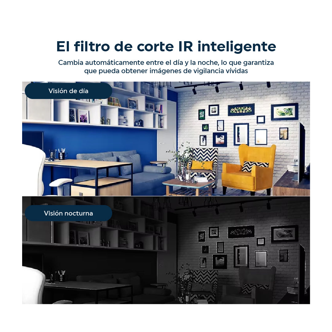 Kit de Cámaras de Seguridad POE 5MP NVR Vision Nocturna y Audio Bidireccional