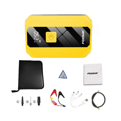 Arrancador de Autos/Motos 26800mAh Compresor de Aire y más