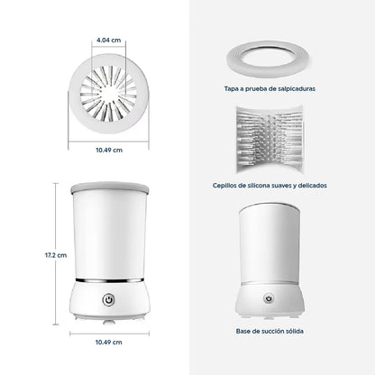 Limpiador Automático de Patas con Masaje y Portátil