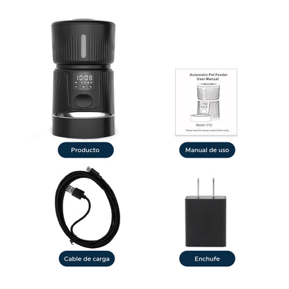 Alimentador Automático Pet Feeder con App 3L