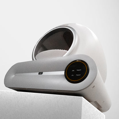 Arenero Inteligente Circular Automático para Gatos