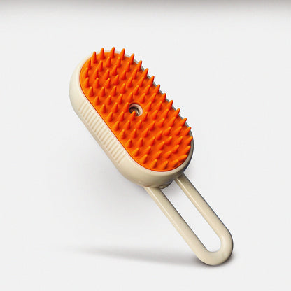 Cepillo 3 en 1 para Mascotas Vapor, Masaje y más