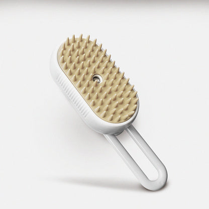 Cepillo 3 en 1 para Mascotas Vapor, Masaje y más