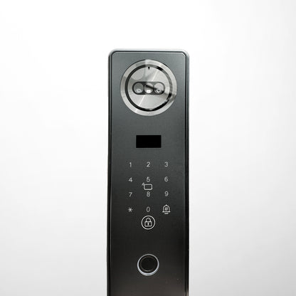 Cerradura Premium Inteligente Exterior 6 en 1 con Huella, Reconocimiento Facial y más