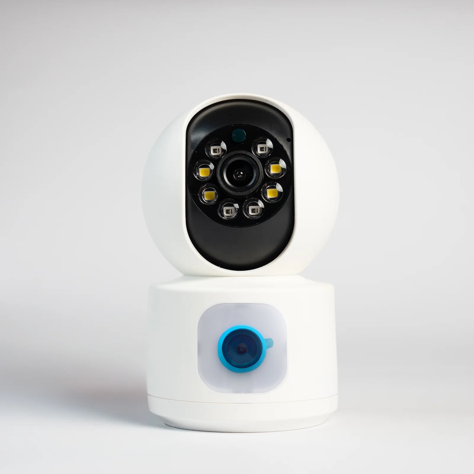 Camara de seguridad doble lente wifi 360 Full HD interior vision nocturna